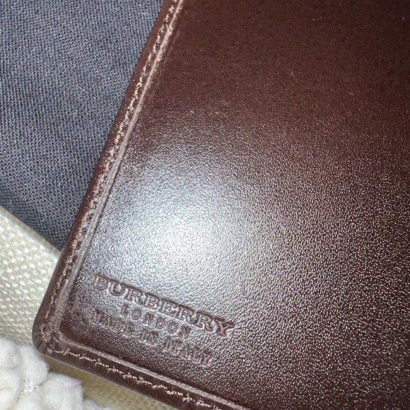 BURBERRY COATED VINTAGE CANVAS WALLET - Picture 5 of 11